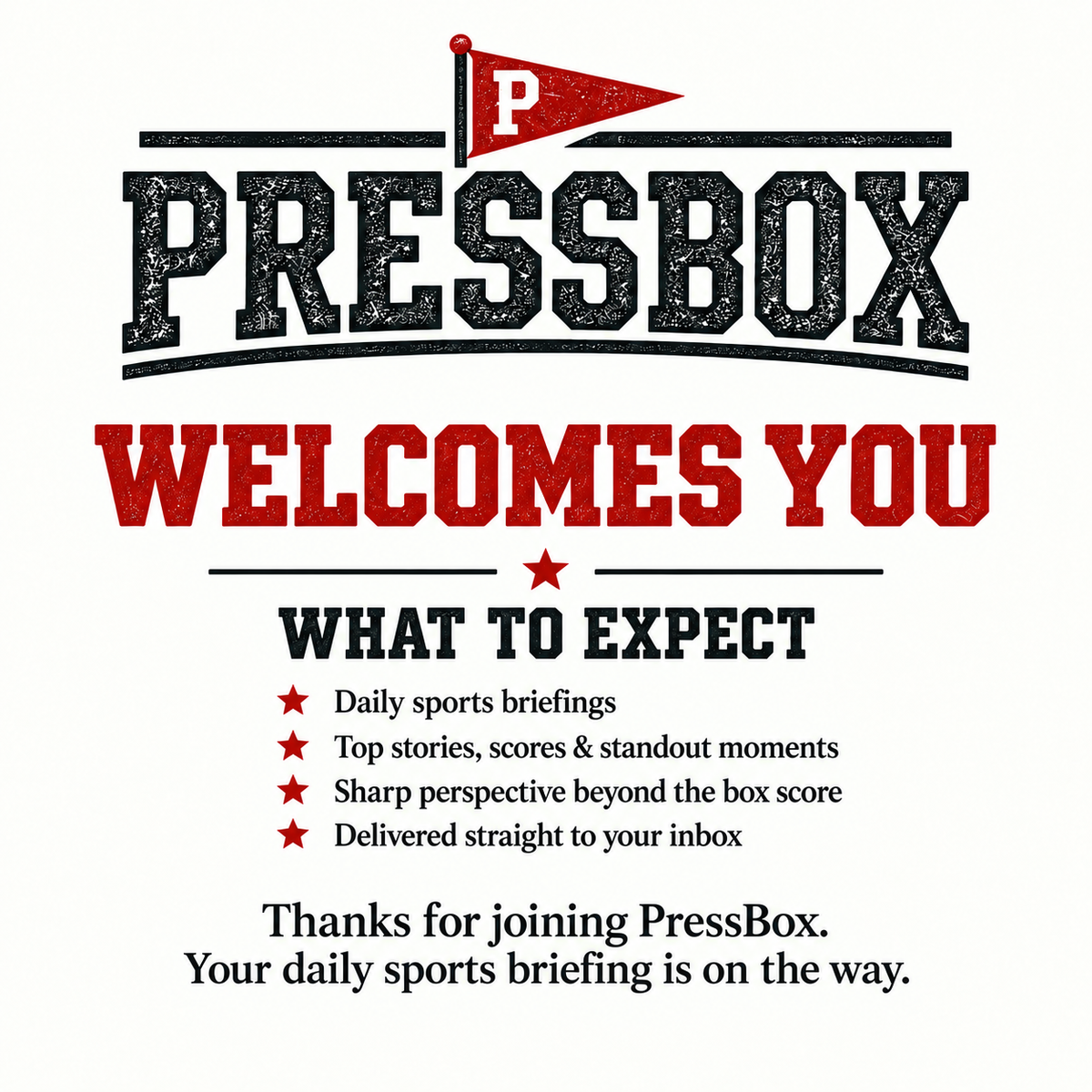 Pressbox Membership